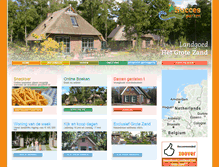 Tablet Screenshot of hetgrotezand.nl